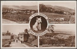 A Wee Scotch Frae Dunning, Perthshire, 1951 - Valentine's RP Postcard - Perthshire