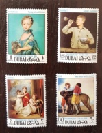 DUBAI Tableaux, IMPRESSIONNISTES, Painting 4 Valeurs  ** MNH Manet, Goya, Lawrence, Perroneau - Impresionismo