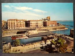 (FG.F38) TARANTO - PONTE GIREVOLE APERTO, CANALE NAVIGABILE (VIAGGIATA) - Taranto