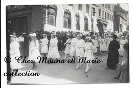 DEVANTURE CREDIT LYONNAIS - PROCESSION - POUR HERPIN CHERBOURG MANCHE - CARTE PHOTO - Banche