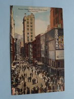 NASSAU Street North From LIBERTY Street New York City ( H. Finkelstein ) Anno 19?? ( See Photo ) ! - Lugares Y Plazas