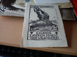 Ex Libris  Emerich Zenegg  Big - Ex-libris