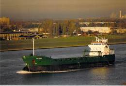 " ICE STAR " ** BATEAU DE COMMERCE Cargo Merchant Ship Tanker Carrier ( Pétrolier ? ) Photo 1980-2001 Format CPM - Tankers