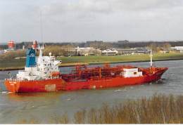 IGLOO MOON " BATEAU DE COMMERCE Cargo Merchant Ship Tanker Carrier ( Gazier ? ) Photo 1980-2001 - Koopvaardij