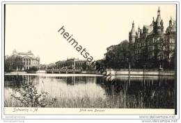 Schwerin - Blick Vom Burgsee - Foto-AK Um 1910 - Schwerin