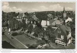 Lennep - Bismarckplatz - Gaststätte Bismarckplatz - Foto-AK 50er Jahre - Remscheid