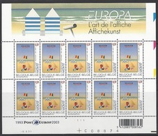 Belgique COB F3179 ** (MNH) - Planche 1 - 2001-2010