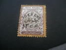 F5619a-  Stamp Mint Larged  Hinged Iran-Postes Persanes 1918-  SC. 603-  Overprint   10 Krans - Iran