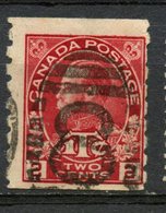 Canada 1916 2 + 1c Cent War Tax Coil Issue #MR6  #8 Cancel - Impôts De Guerre