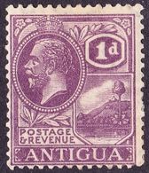 ANTIGUA 1923 KGV 1d Bright Violet SG64 MNH - 1858-1960 Crown Colony