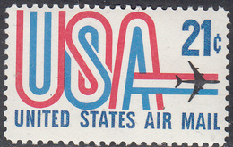 UNITED STATES    SCOTT NO C81     MNH        YEAR  1971 - 3b. 1961-... Nuovi