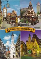 CPM Allemagne, Rothenburg Ob Der Tauber (multivues) - Rottenburg