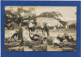 CPA Nigéria Afrique Noire Ethnic Type Carte Photo RPPC Marché LOKOJA écrite - Nigeria