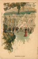 PARIS EXPOSITION UNIVERSELLE 1900  AQUARIUM DE PARIS    (pub Au Dos ) - Expositions