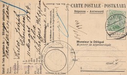 Lummen -cachet à Pont - Demande D'affiliation à La Caisse De Retraite -Petit Pli Dans Coin Supérieur Gauche - Fortune (1919)