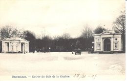Brussel - Bruxelles - Entrée Du Bois De La Cambre - Parks, Gärten