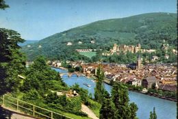 Heidelberg - Blick Vom Philisophenweg - Formato Grande Viaggiata – E 7 - Collezioni E Lotti