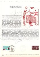 1976 DOCUMENT FDC REGION MIDI-PYRENEES - Postdokumente