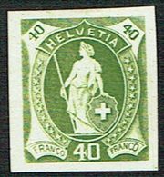 * ESSAIE DE TIMBRE 1882 C/.S.B.K. Nr:40c. COULEUR VERT . * - Unused Stamps