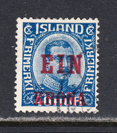 Iceland 1926 Cancelled, Sc 150, Mi 121 - Gebruikt