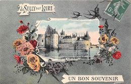 45-SULLY-SUR-LOIRE- UN BON SOUVENIR MULTIVUES - Sully Sur Loire