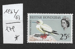 BRITISH HONDURAS   1962 -1967 Birds   USED     Sula Sula - British Honduras (...-1970)