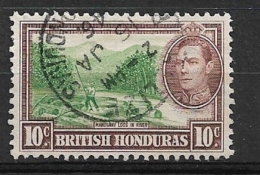 BRITISH HONDURAS    1938 -1947 King George V  And Life Wild Life Other Used - British Honduras (...-1970)