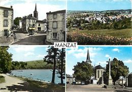 - Puy De Dôme -ref-A430- Manzat - Souvenir De .. - Multi Vues - - Manzat