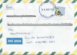 LSJP BRAZIL COVER SEAL CRUZEIRO NOVO BRASILIA 2012 - Briefe U. Dokumente