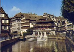 Strasbourg - Bas Rhin - La Patite France - Promenade En Vedette Die Bootfahrt Durch Das Pflanzbad - Formato Grande Non V - Strasburg