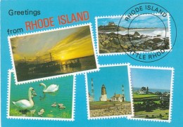 Greetings From Rhode Island Multi View - Sonstige & Ohne Zuordnung