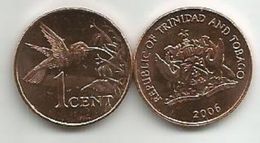 Trinidad And Tobago 1 Cent 2006. UNC - Trinidad & Tobago