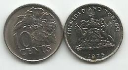 Trinidad And Tobago 10 Cents 1975. - Trinidad Y Tobago