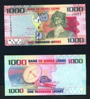 SIERRA LEONE  -  2013  1000 Leones  Uncirculated Banknote As Scan - Sierra Leone