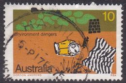 Australia ASC 625a 1975 10c Pollution Perf 14.75, Used - Ensayos & Reimpresiones