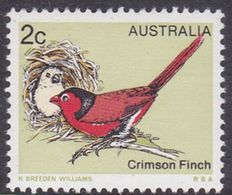 Australia ASC 739 1979 Birds 2c Finch, White Paper, Mint Never Hinged - Essais & Réimpressions