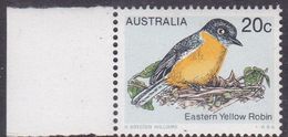 Australia ASC 741 1979 Birds 20c Robin, White Paper, Mint Never Hinged - Essais & Réimpressions