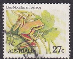 Australia ASC 832a 1982 Animals 27c Frog Perf 14 X 14.5, Used - Proofs & Reprints