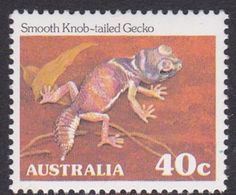 Australia ASC 833a 1982 Animals 40c Gecko Perf 14 X 14.5, Mint Never Hinged - Proeven & Herdruk