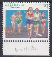 Australia ASC 1231c 1990 Sports $ 1.00 Fun Run Perf 14 X 14.5, Mint Never Hinged - Ensayos & Reimpresiones