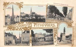 45-PITHIVIERS- SOUVENIR MULTIVUES - Pithiviers