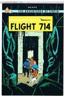 HERGE  TINTIN  FLIGHT 714   CPM   TTBE   1U963 - Hergé