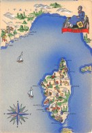Delcampe - CORSE  20   DEPARTEMENT DESSINE  ILLUSTRATEUR   BARRE DAYEZ 1259 T - Corse