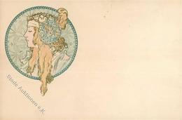 Mucha, Alfons Frau Jugendstil I-II Art Nouveau - Mucha, Alphonse