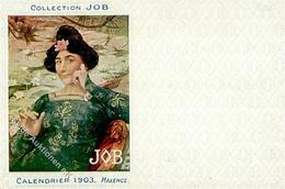 Collection JOB Calendrier 1903 Sign. Maxence Künstlerkarte I-II - Non Classificati