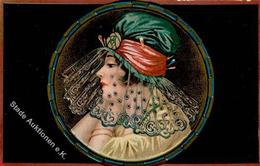 Jugendstil Frau Künstlerkarte I-II Art Nouveau - Ohne Zuordnung