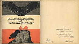 Arnold, Karl Karikaturenbuch Arnolds Kriegsflugblätter Der Liller Kriegszeitung Mit Handschriftlicher Widmung 1916 I-II - Non Classificati