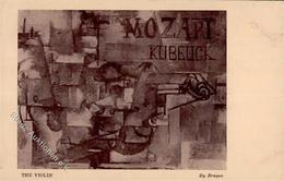 Braque The Violin Künstlerkarte I-II - Non Classificati