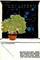 Giacometti, Aug. Blumenfenster Künstlerkarte I-II - Non Classificati