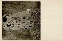 Klimt, Gustav Der Kuss Künstler-Karte I-II - Ohne Zuordnung